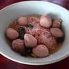 เส้นหมี่ลูกชิ้น (เนื้อ) ล้วน 40 บาท