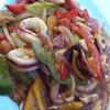 ปลาหมึกผัดไข่เค็ม