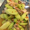 ยำคะน้ากรอบ