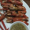 กุ้งเผาตัวโต
