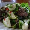 ยำเนื้อมะเขือเปราะ