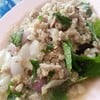 ลาบหมูไม่พริก