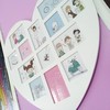 ร้านเน้นสีม่วงพาสเทล แล้วก็ตกแต่งด้วยจองหวานๆอย่างผ้าลูกไม้