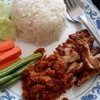 ข้าวหมูทอด น้ำชุบ