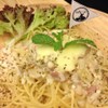 Spaghetti white sauce