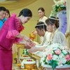 พิธีรดนํ้าสังข์ในงานแต่งงานตามประเพณีไทย