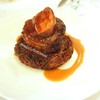 Fillet steak rossini 200g. ราคา 20 ยูโร ข้างบนเป็น Foie gras ข้างล่างเป็นมันค่ะ