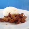 ข้าวหมูทอด