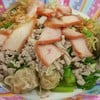บะหมี่เกี๊ยวหมูแดงเพิ่มหมูสับ