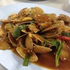 หอยลายผัดพริกเผา
