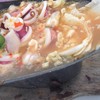 หมึกไข่นึ่งมะนาว