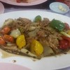 ขาหมูผัดพริกไทยดำ