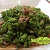 หมูสับผัดดอกขจร