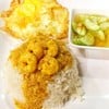 ข้าวมันแกงกุ้ง+ไข่ดาว