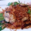 กุ้งราดซอสมะขาม