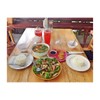 ต้มยำยวงไข่ เกี๊ยวซ่า ยำหมูยอ Strawberry Soda
