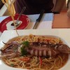 สปาเก็ตตี้พริกเผาปลาหมึก