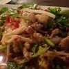 ยำเห็ดเข็มทองหมูสับ