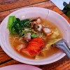 บะหมี่เกี๊ยวอร่อยดีทั้งตัวเส้น เกี๊ยวและน้ำซุป