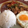 ไก่ผัดพริกเผา+ไข่ดาว