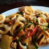 ปลาหมึกผัดไข่เค็ม