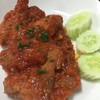 ปีกไก่น้ำแดง
