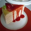เครปเค็กสตอร์เบอร์รี่ 65฿