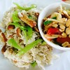 ข้าวผัดหมูเค็ม-ส้มตำ