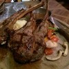 Grilled lamb racks