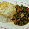 ข้าวกะเพราหมู-ไข่ดาว