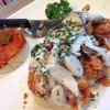 ไก่ซอสเห็ด และมันบด