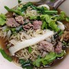 บะหมี่เนื้อเอ็นแก้ว+เนื้อสด+ผ้าขี้ริ้ว