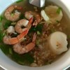 ข้าวต้มกุ้งใส่ไข่