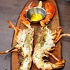 Grilled Whole Lobster with Garlic & Butter (1800฿)