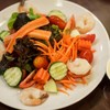 สลัดกุ้ง+ปูอัดอลาสก้า ฟินๆไปเรย