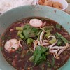 เกาเหลาน้ำตกหมู กับข้าว