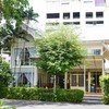 ร้านเป็นบ้านไม้นำมาดัดแปลงเป็นร้านอาหาร
