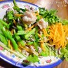นำคะน้ากุ้งสด