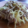 กุยช่ายขาวผัดเต้าหู้หมูสับ
