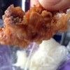ปลาหมึกทอดกับข้าวเหนียว