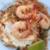ผัดไทกุ้งสด