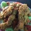 สลัดไก่ทอด