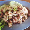 ลาบหมูอร่อย
