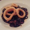 Squids Ink Spaghetti with Calamari