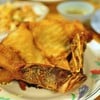 ปลากระพงทอดน้ำปลา (350บาท)