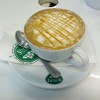 Hot caramel latte ค่ะ