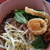 เพิ่มพริกป่น..^^@ก๋วยเตี๋ยวเรือ หมูน้ำตก 20 บาท (สูตรปทุม)