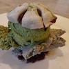 Green Tea & Black Sesame Ice Cream + Red Bean Daifuku ชอบมาก