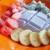 เต้าหู้เผือก+รวมผลไม้ 55 บาท