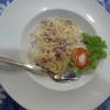 สปาไวท์ซอสแฮม เบคอน